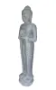 Artikelbild 2 des Artikels “Stehender Buddha Rad der Lehre, Indien, 192 cm Höhe, Kunststein, hohl, handgefertigt & farbig. Eingefaerbt in der Farbe Antik-Finish “